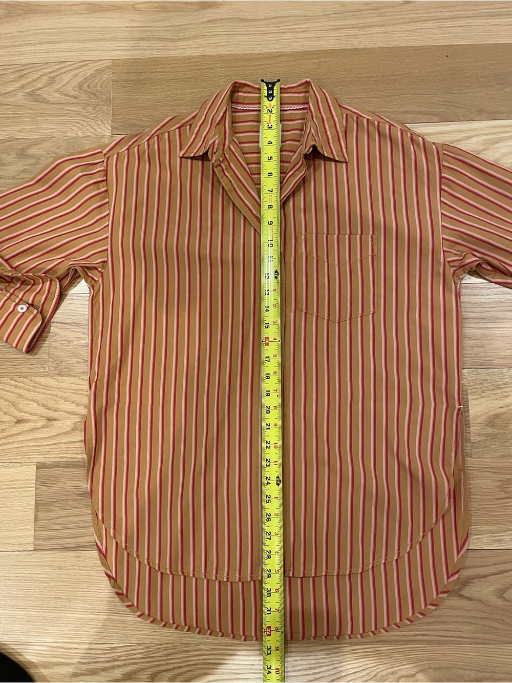 Anthropologie Maeve Striped Button-Down Shirt - Picture 11 of 15